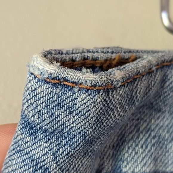 Everlane Wide Leg Crop Jean Size 29 Ankle in Light Indigo Wash - Picture 13 of 16